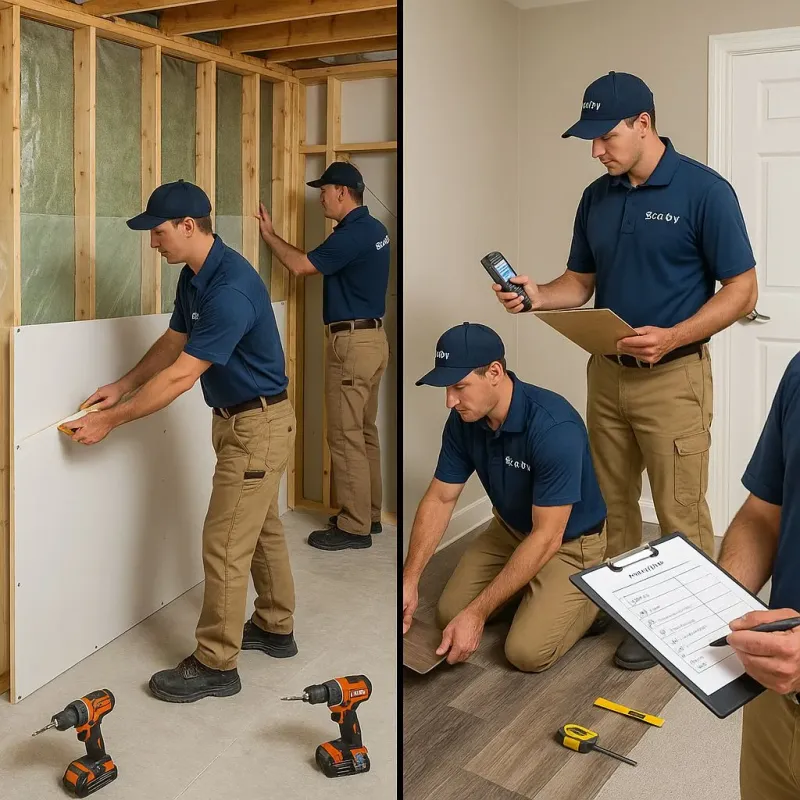 Repairs and Reconstruction process in Near South Side, IL